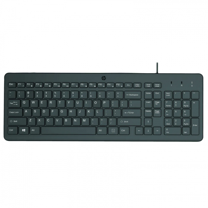 картинка Клавиатура HP 150 Wired Keyboard KAZ (664R5AA) от магазина itmag.kz