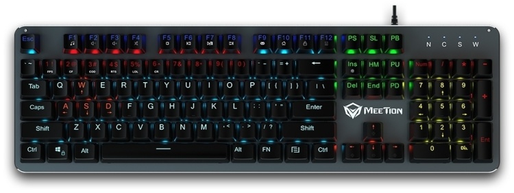 картинка Механическая клавиатура MeeTion MK007 PRO от магазина itmag.kz