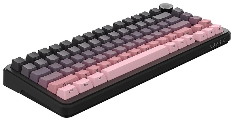 Клавиатура Ajazz AK820 Max, Magnetic Switch - Gradient Pink (AK820/MAX/Magnetic/Pink) фото