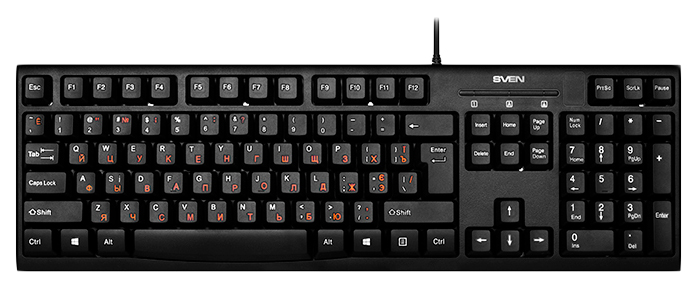 картинка Клавиатура KB-S300 черная от магазина itmag.kz