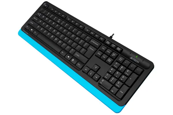 картинка Клавиатура A4Tech Fstyler FK10, Blue, Wired, Standart, USB от магазина itmag.kz
