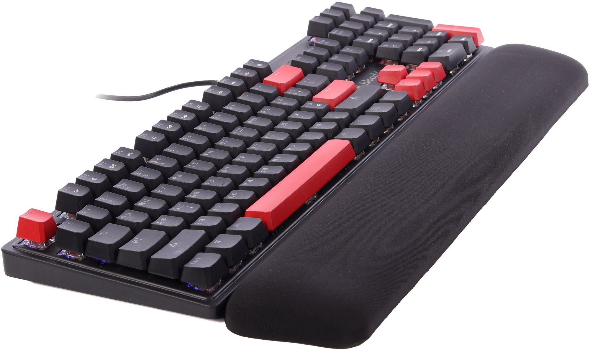 Клавиатура A4Tech Bloody S525N, Fire Black (S525N FIRE BLACK) фото