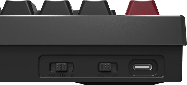 Клавиатура беспроводная Montech MK PRO 75 DB - черный/серый (MK PRO 75 DB) фото