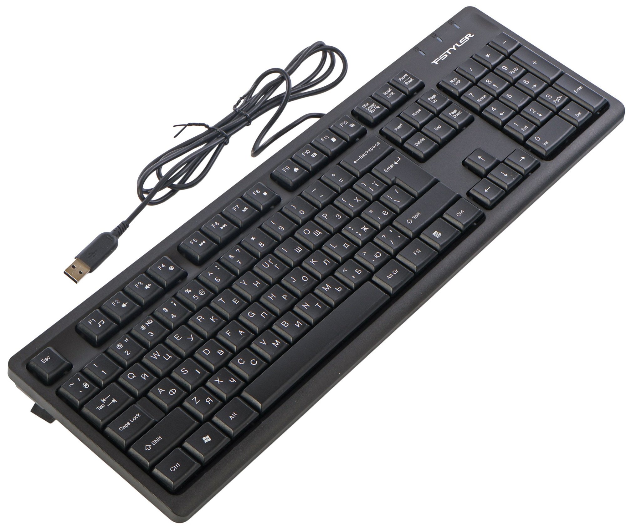 Клавиатура A4tech Fstyler FK12, Black (FK12 Black) фото