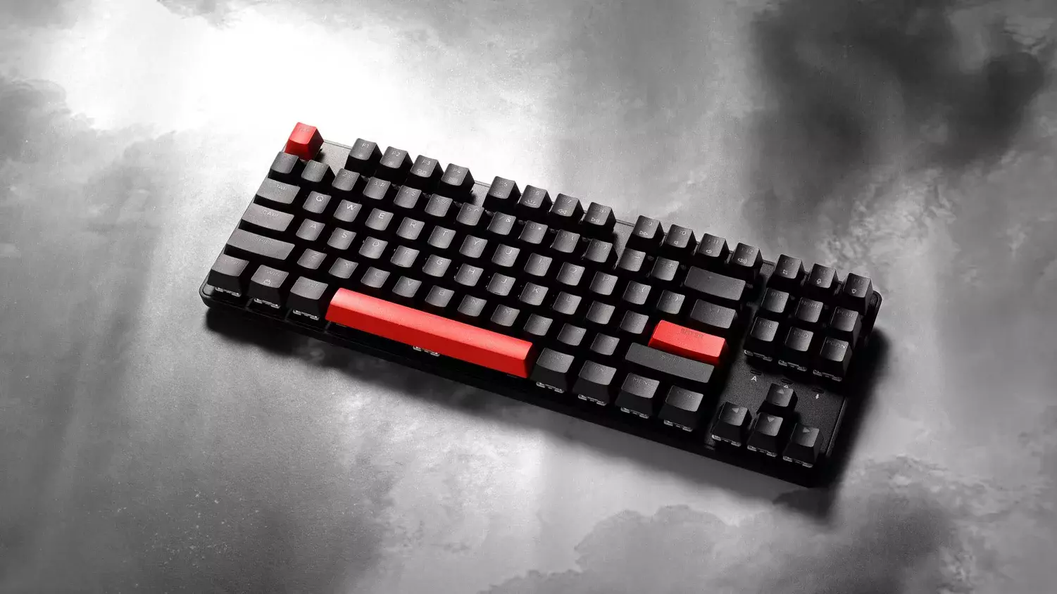 Клавиатура механическая Lemokey  X1 87Key, Keychron Red, черный (Lemokey  X1, Keychron Red) фото