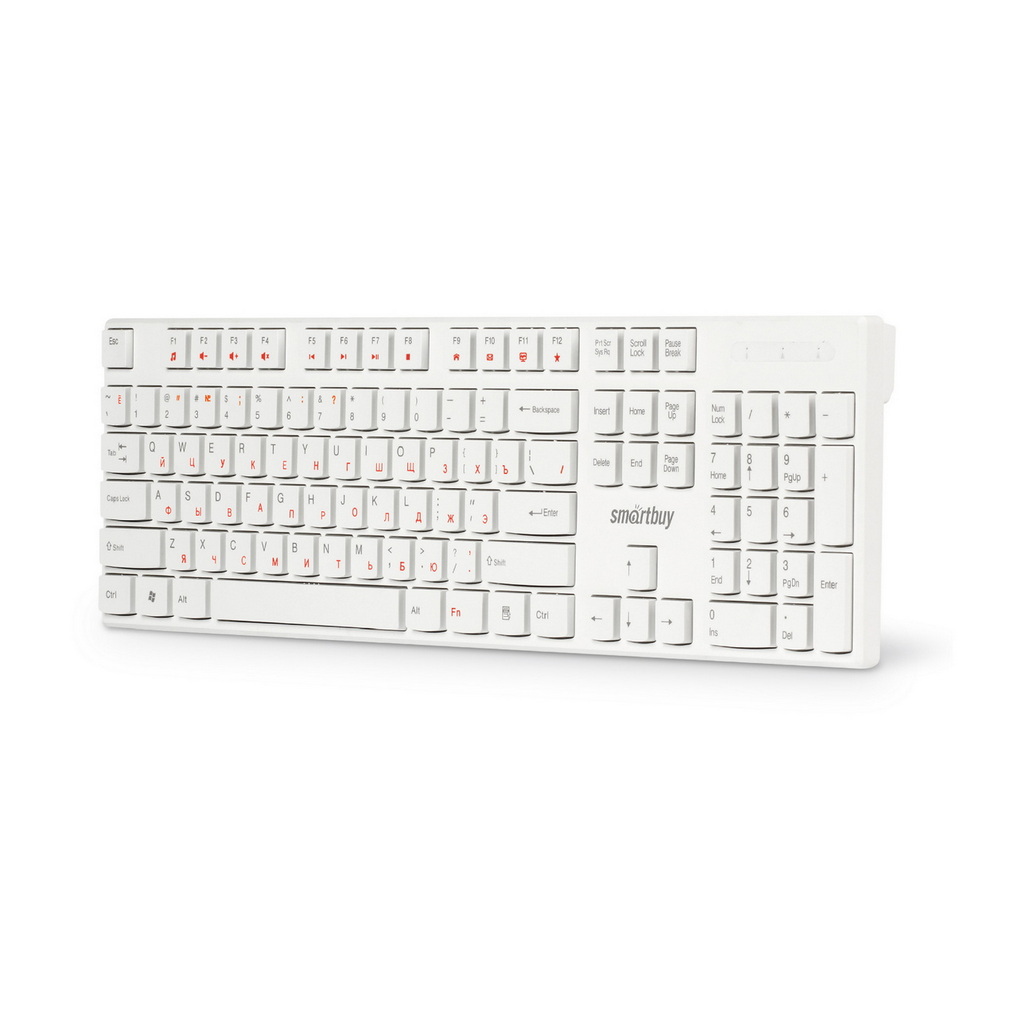 Клавиатура SmartBuy ONE 238, Белый (SBK-238U-W) фото