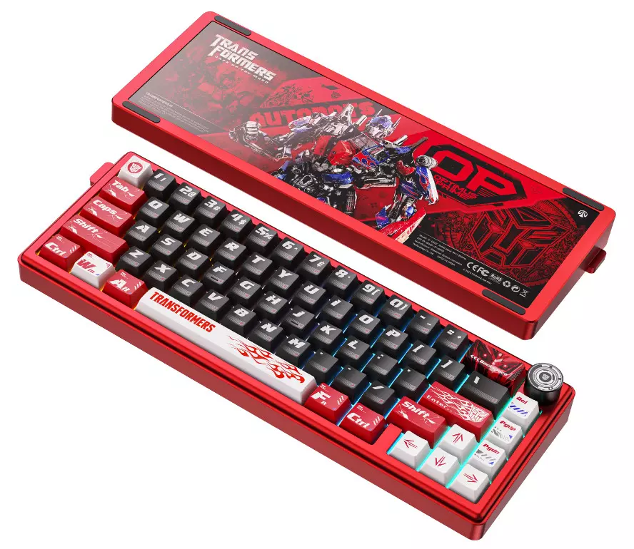 Клавиатура беспроводная Transformers TF-GK02, Red (TF-GK02, Red) фото