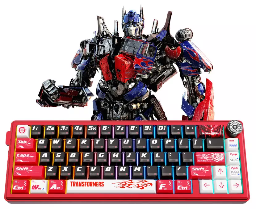 Клавиатура беспроводная Transformers TF-GK02, Red (TF-GK02, Red) фото