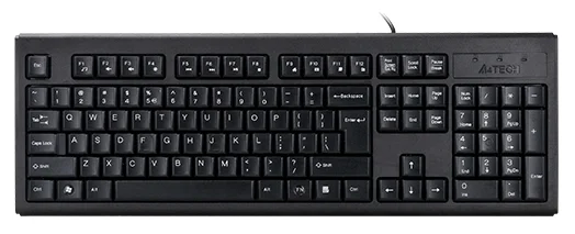 картинка Клавиатура A4tech KR-83 USB, Black от магазина itmag.kz