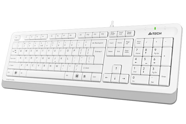 картинка Клавиатура A4tech FK-10-WHITE Fstyler USB от магазина itmag.kz