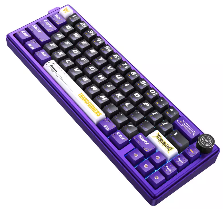 Клавиатура беспроводная Transformers TF-GK02, Purple (TF-GK02, Purple) фото