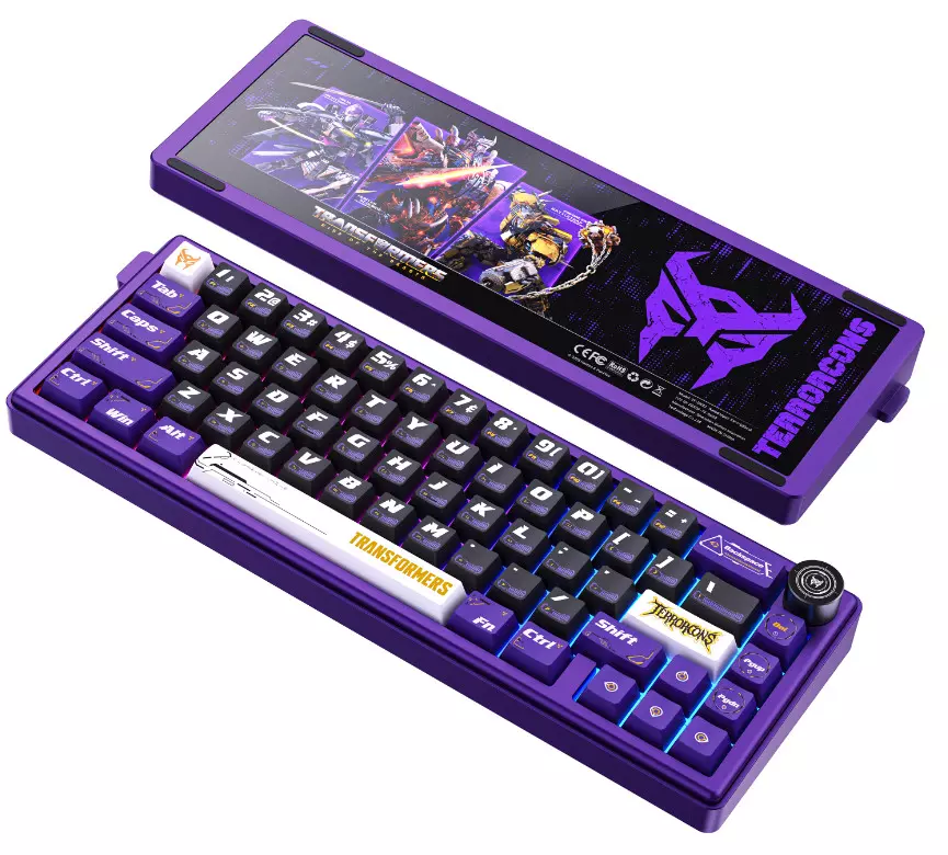 Клавиатура беспроводная Transformers TF-GK02, Purple (TF-GK02, Purple) фото