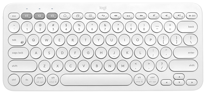 картинка Клавиатура Logitech K380 Multi-Device OffWhite от магазина itmag.kz