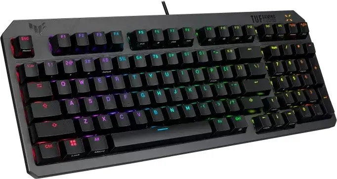 Клавиатура Asus TUF Gaming K3 Gen II, Black (90MP0390-BKRA01) фото