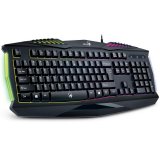 картинка Клавиатура игровая проводная Scorpion K220, USB,  7 цветов подсветки, 12 функциональных клавиш, до 2 млн. нажатий, защита от брызг. Кабель 1.5 м. Цвет черный от магазина itmag.kz