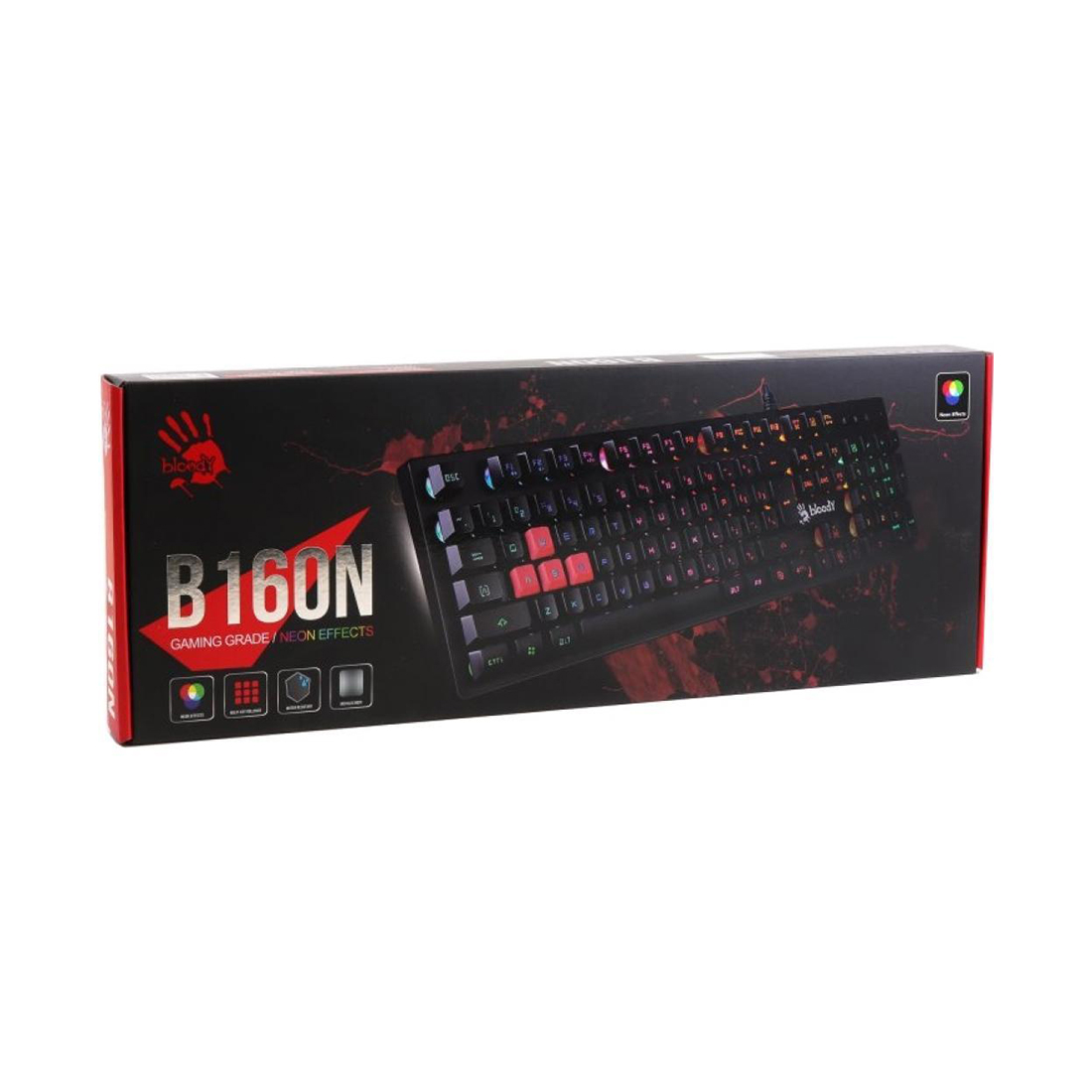 картинка Клавиатура A4Tech Bloody B160N Black от магазина itmag.kz