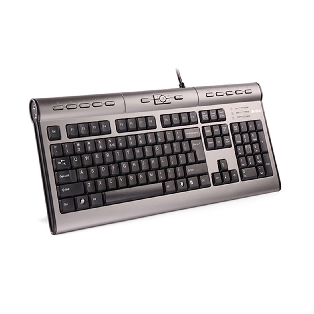 картинка Клавиатура A4Tech KL-7MUU Silver+Grey от магазина itmag.kz