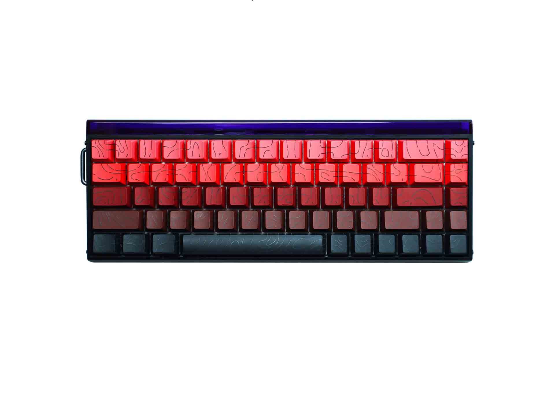 Клавиатура AULA HERO68HE, Black King switch, Black-Red (HERO68HE BRBG) фото