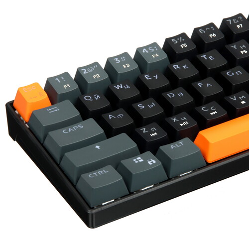 Клавиатура игровая механическая Defender Apex GK-002 RU серый (45002) фото