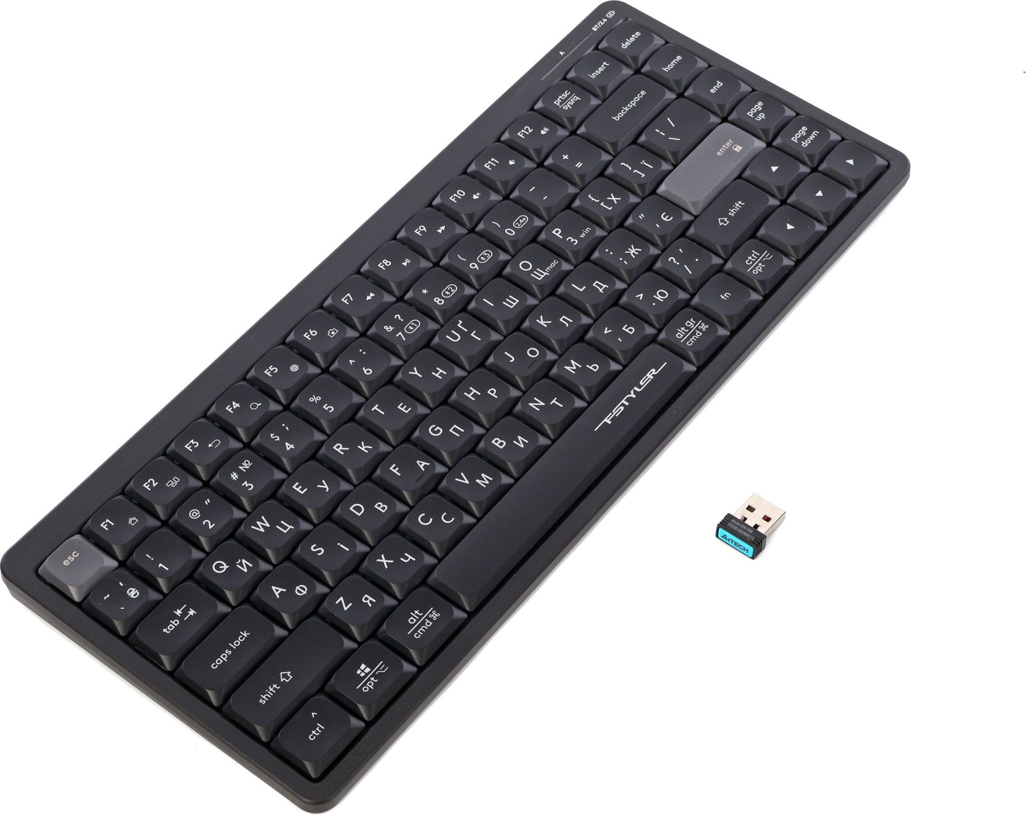 Клавиатура беспроводная A4tech Fstyler FBX53C Black (FBX53C Black) фото