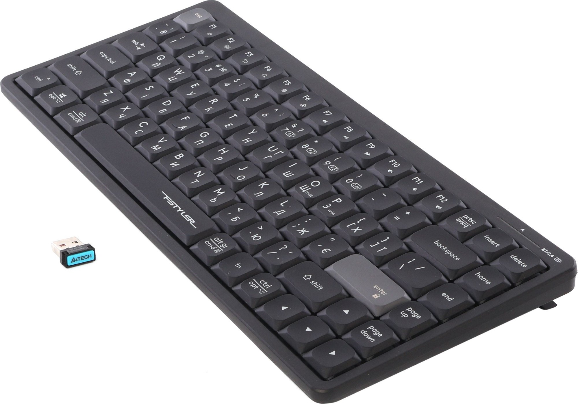 Клавиатура беспроводная A4tech Fstyler FBX53C Black (FBX53C Black) фото