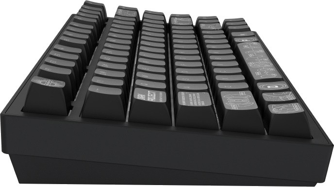 Клавиатура Dark Project ALU81A Terra Nova Black (DPKB_NOVA_81_ANSI_BLACK_UA) фото