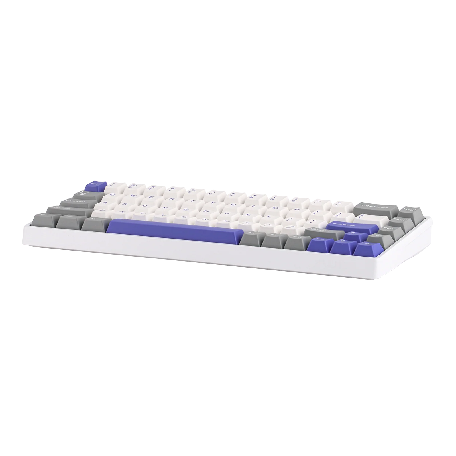 Клавиатура AULA WIN68, Magnetic, Gray Wood switch, White-Blue-Purple (WIN68HE MAX GWB) фото