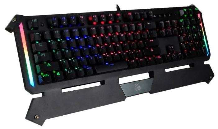 картинка Клавиатура игровая Bloody B875N <Neon-RGB, USB, мех клавиатура переключателями, 1.8M> от магазина itmag.kz