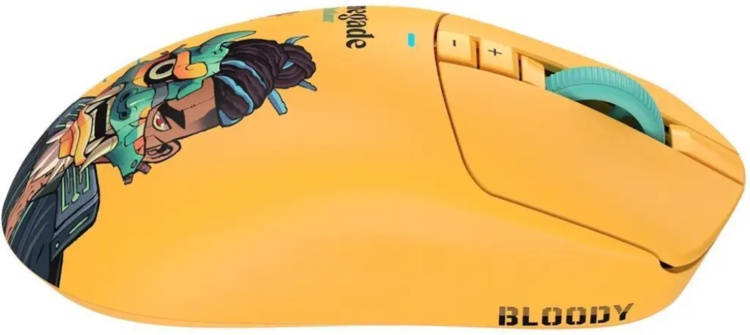 Мышь A4Tech Bloody R72 Ultra Duo Renegade, Yellow (R72 ULTRA DUO RENEGADE) фото