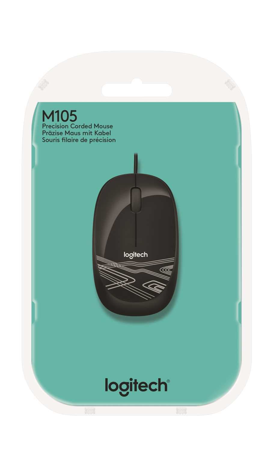 картинка Компьютерная мышь   Logitech M105 Black от магазина itmag.kz