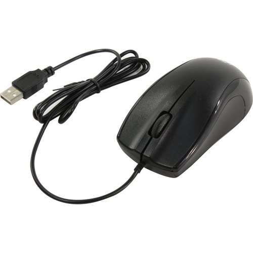 картинка Компьютерная мышь Oklick 185M черный оптическая (1000dpi) USB (3but) от магазина itmag.kz