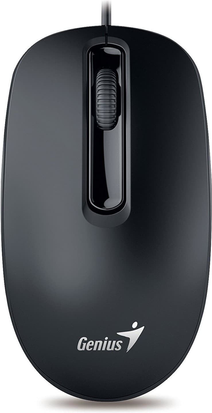 картинка Оптическая мышка Genius DX-130 USB Black от магазина itmag.kz