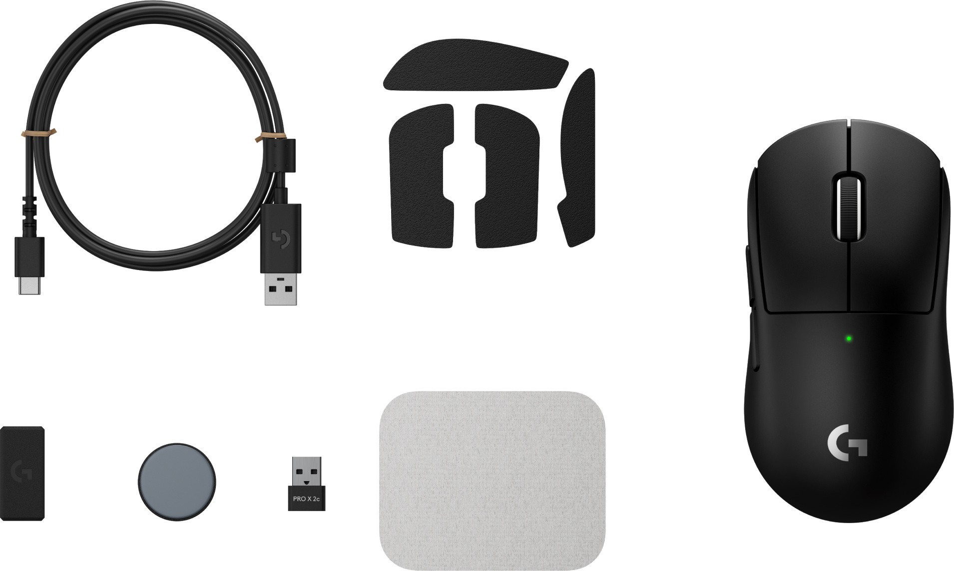 Мышь Logitech PRO X Superlight 2c - Black (910-007531) фото
