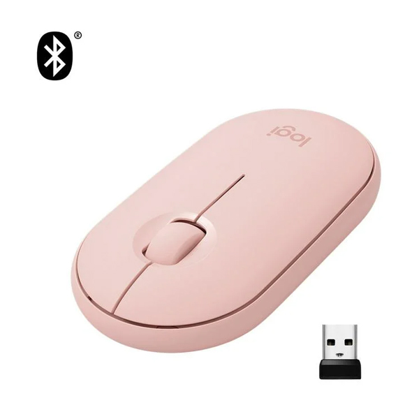 Мышь беспроводная Logitech Pebble 2 M350s TONAL Rose (910-007014) фото