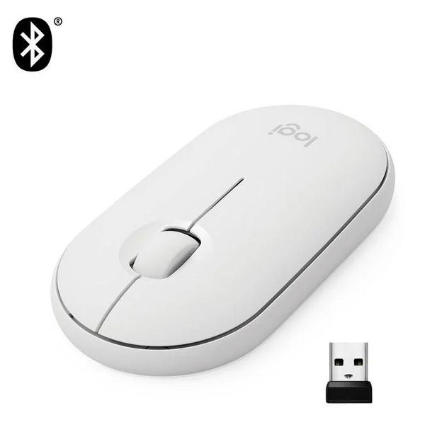 Мышь беспроводная Logitech Pebble 2 M350s TONAL WHITE (910-007013) (1426921) фото