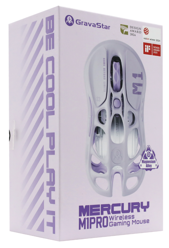 Мышь GravaStar Mercury M1 Pro, Purple (GRAVASTAR M1 PRO_PL) фото