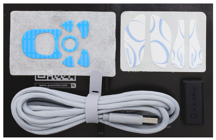 Мышь GravaStar Mercury M1 Pro, Blue (GRAVASTAR M1 PRO_BLU) фото