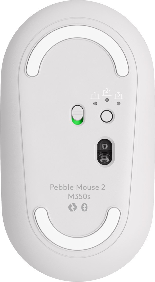 Мышь Logitech Pebble Mouse 2 M350s, Белый (910-007013) фото