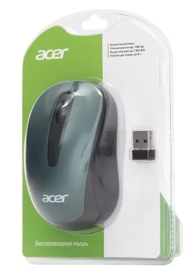 Мышь Acer OMR135 зеленый USB (ZL.MCEEE.01I) фото
