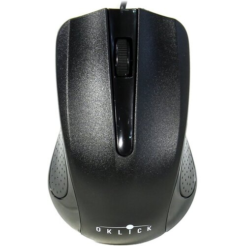 картинка Компьютерная мышь Oklick 225M черный оптическая (1200dpi) USB (3but) от магазина itmag.kz