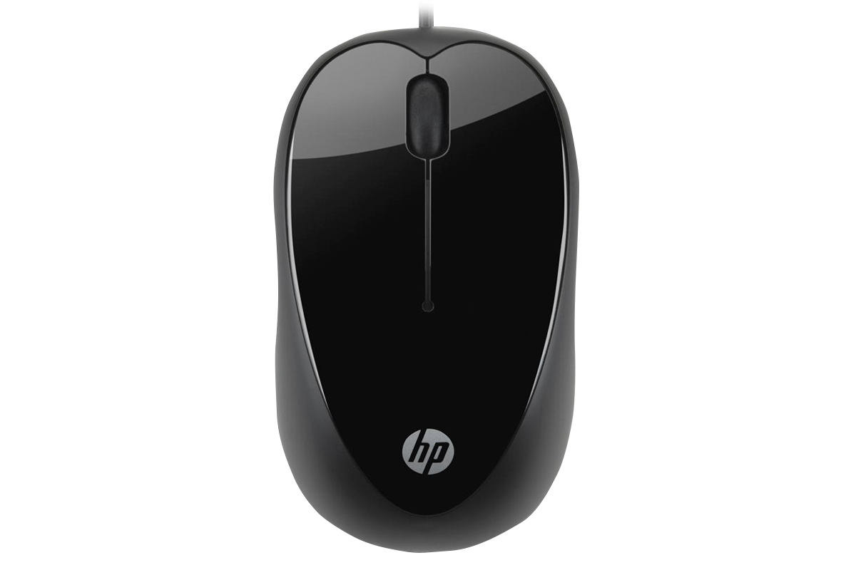 картинка Компьютерная мышь   HP H2C21AA X1000 Black USB от магазина itmag.kz
