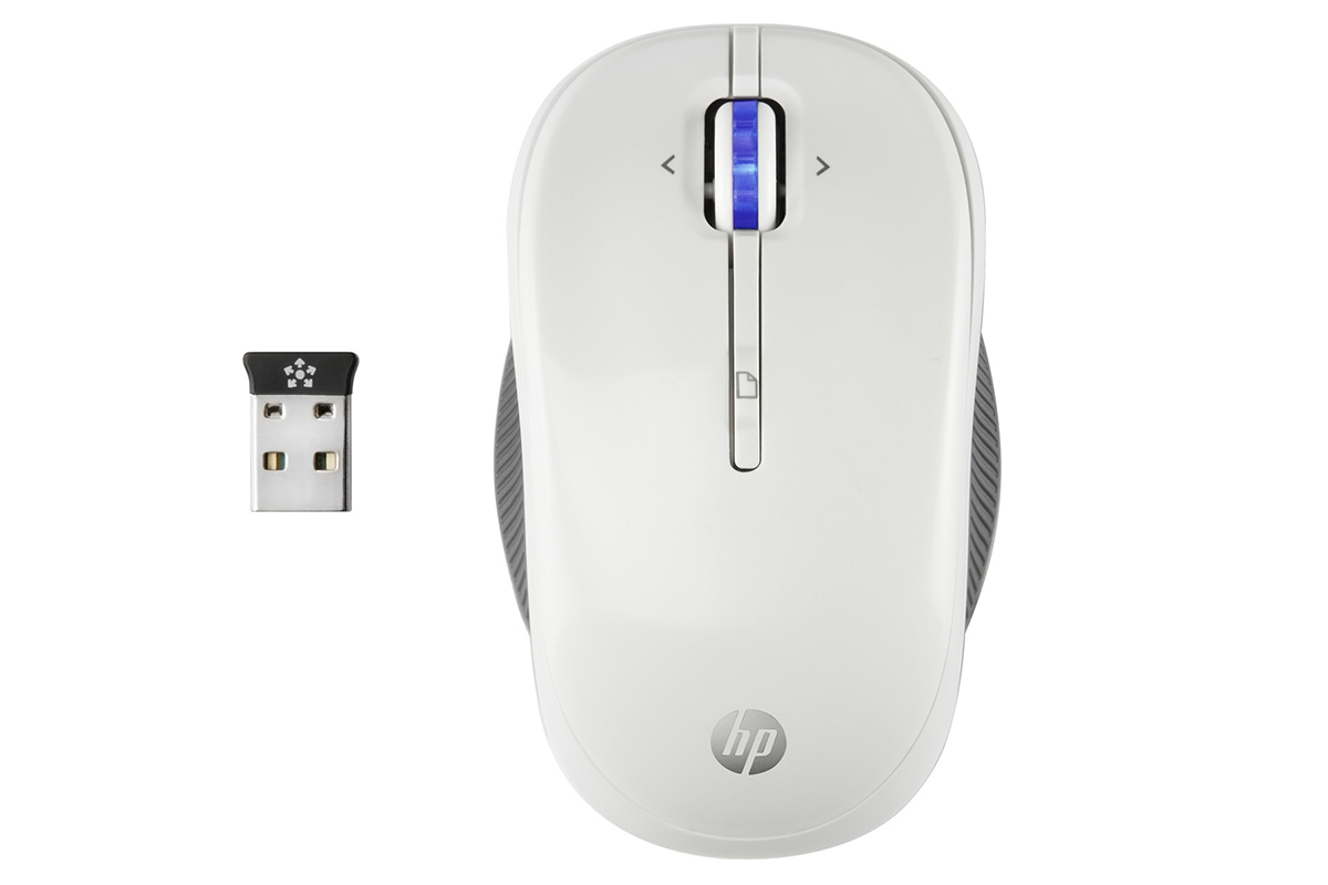 картинка Компьютерная мышь   HP H4N94AA X3300 Wireless Mouse White USB от магазина itmag.kz