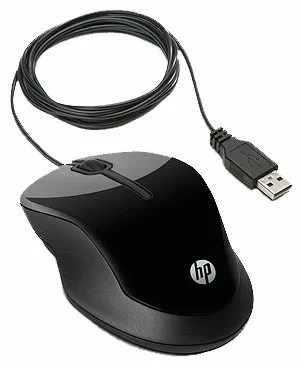 картинка Компьютерная мышь   HP H4K66AA Black-Silver USB от магазина itmag.kz