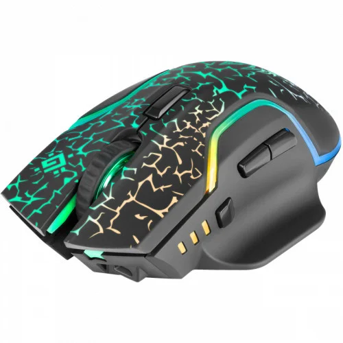 Мышь беспроводная игровая Defender Oneshot GM-067, RGB (52067) фото
