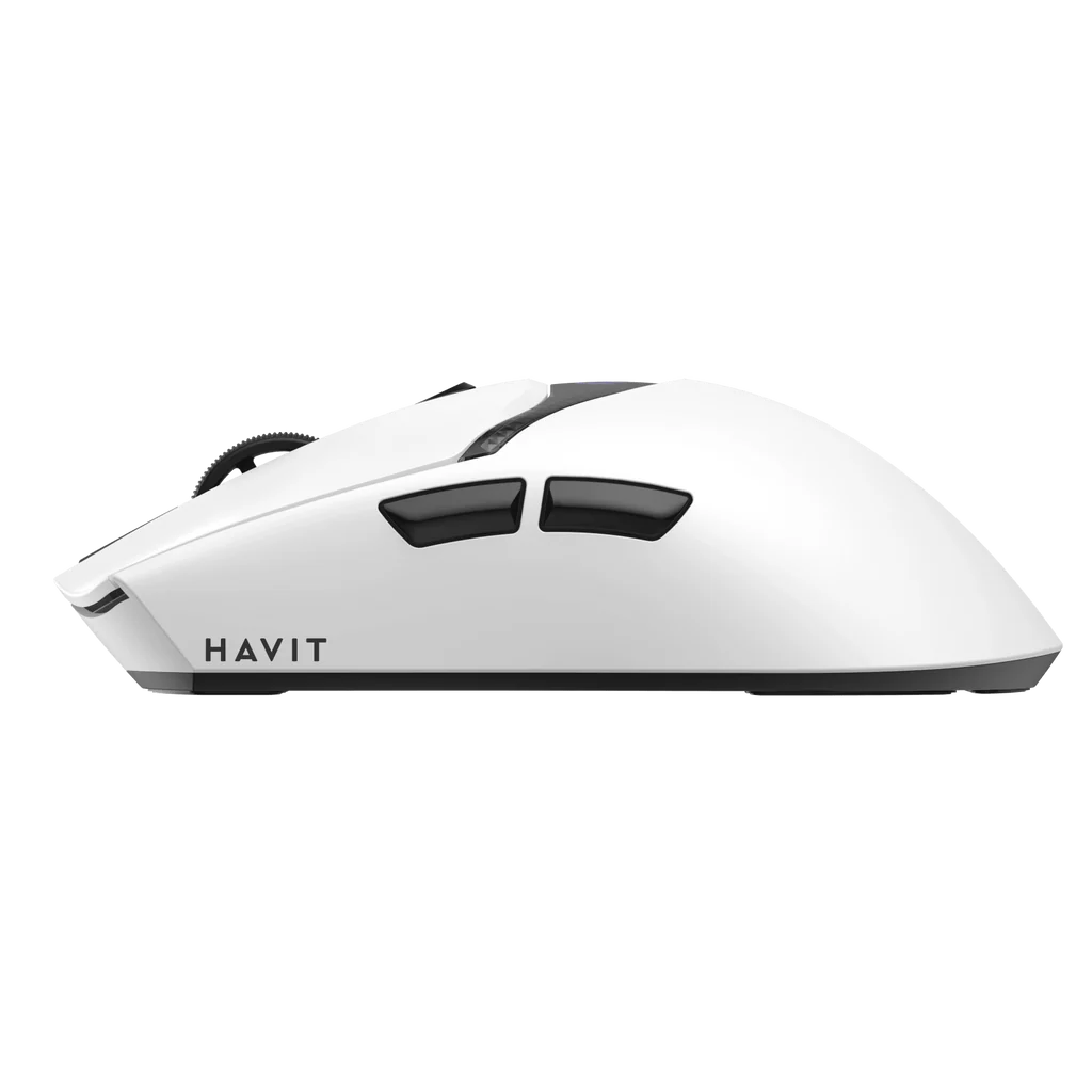 Компьютерная мышь Havit Houyi-M2 Pro white+black (2030160058103720) фото