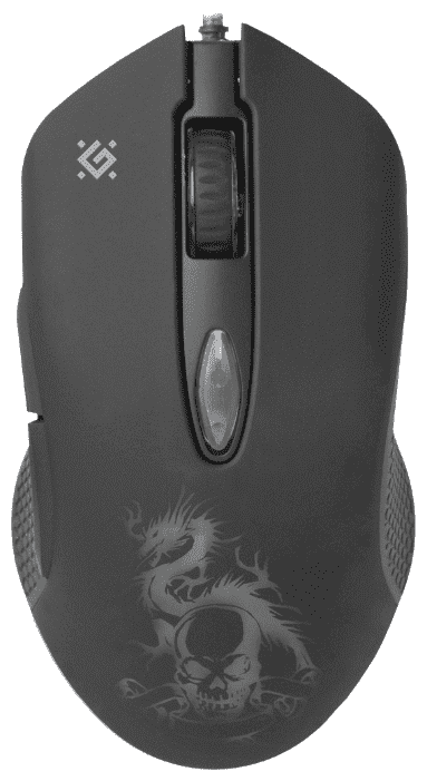 картинка Игровая мышь проводная игровая оптическая Defender Sky Dragon GM-090L (черный),USB от магазина itmag.kz