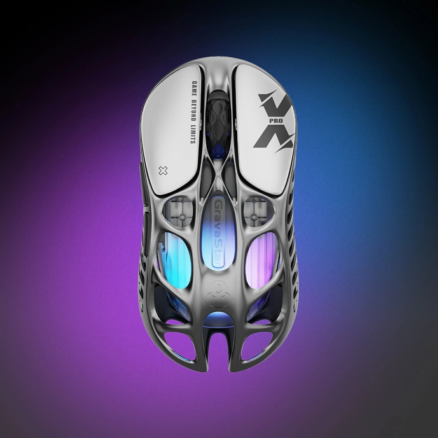 Мышь GravaStar Mercury X Pro 8K, Silver (GS X PRO_GRY) фото