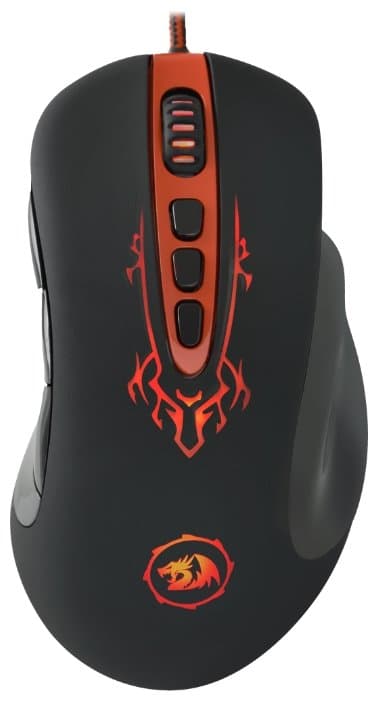 картинка Компьютерная мышь   проводная игровая оптическая Redragon Legend Chroma (черный) USB от магазина itmag.kz