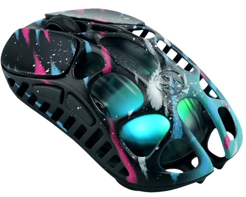 Мышь GravaStar Mercury X Pro, Neon (GS X PRO_CG_BLK) фото