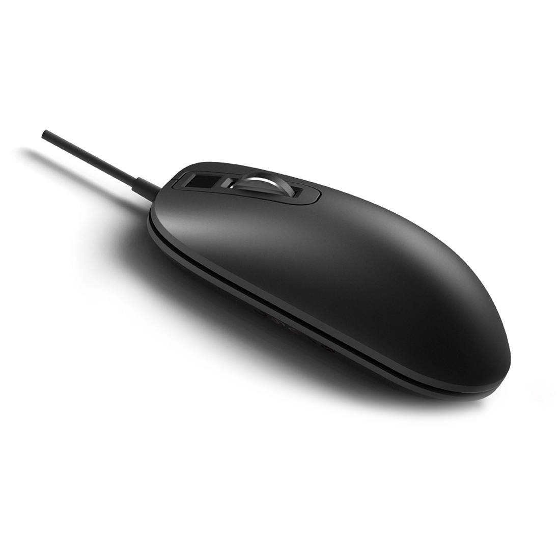 картинка Проводная мышка Xiaomi Smart Fingerprint Mouse Черная от магазина itmag.kz